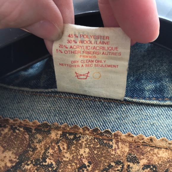 Apache Hollywood Vintage Crop Jean Jacket - Picture 8 of 8